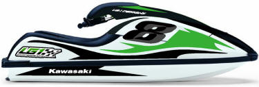 kawasaki jet ski graphics, jet ski decals, pwc graphics