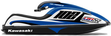 kawasaki jet ski graphics, jet ski decals, pwc graphics